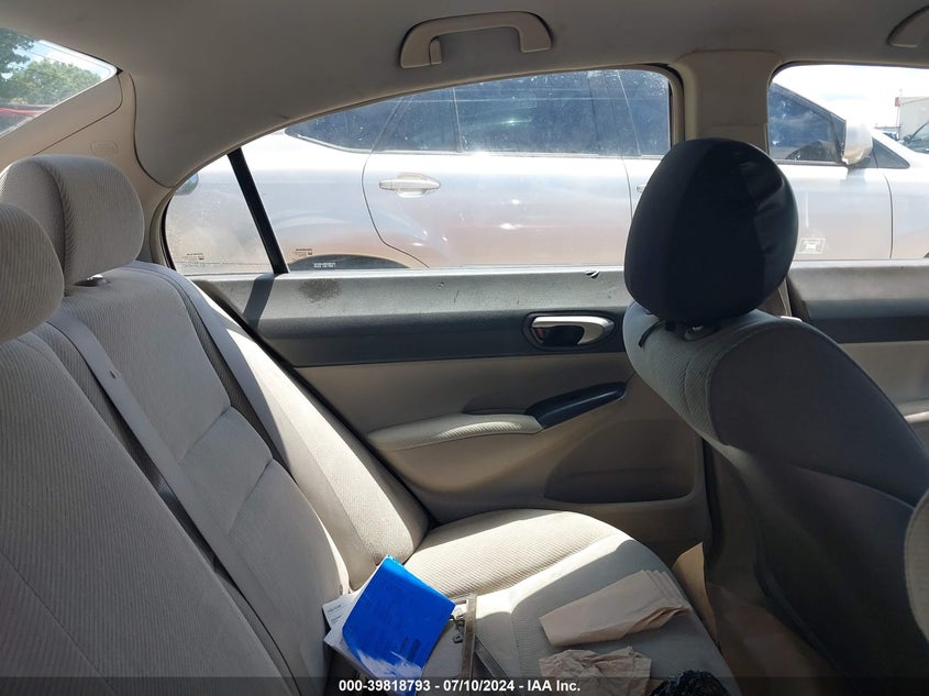 2010 Honda Civic Lx VIN: 19XFA1F51AE043884 Lot: 39818793