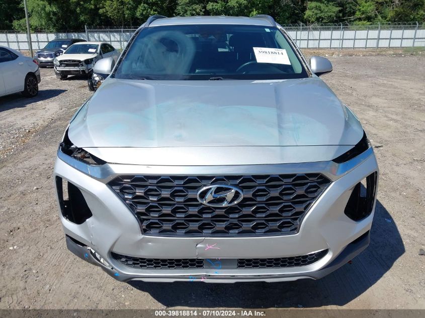 2020 Hyundai Santa Fe Sel VIN: 5NMS33AD6LH145809 Lot: 39818814