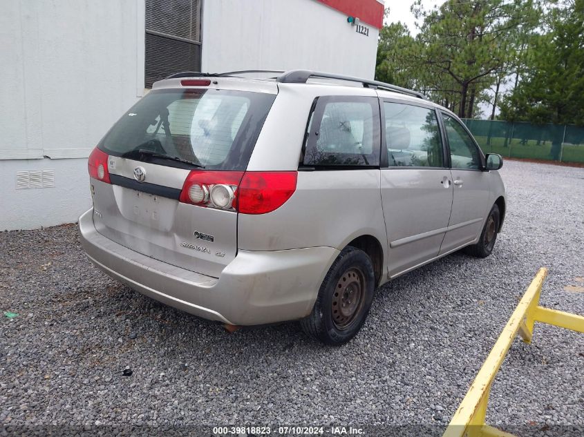 2006 Toyota Sienna Ce VIN: 5TDZA23C66S395572 Lot: 40697586