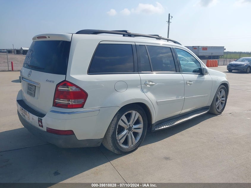 2008 Mercedes-Benz Gl 450 4Matic VIN: 4JGBF71E88A328259 Lot: 39818828