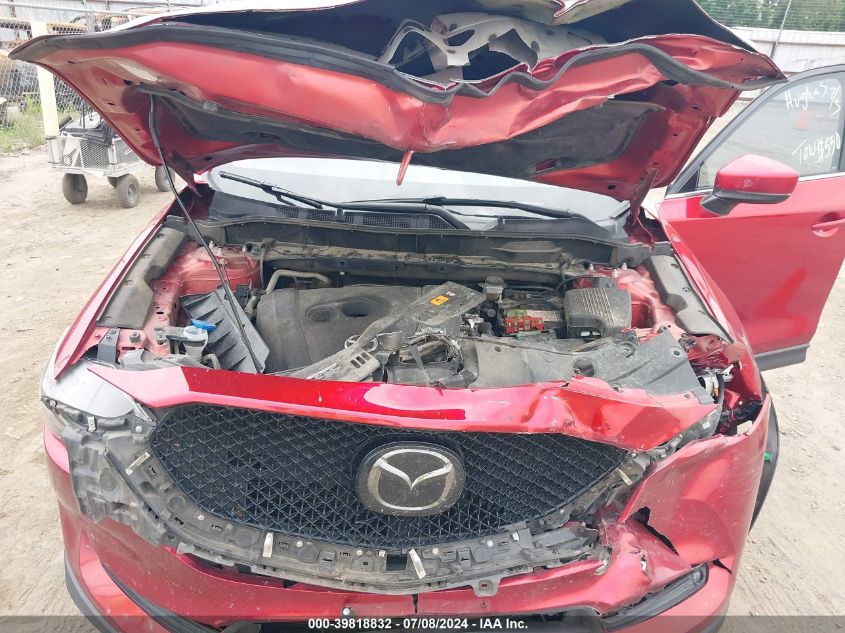 2018 Mazda Cx-5 Grand Touring VIN: JM3KFADM7J0302856 Lot: 39818832