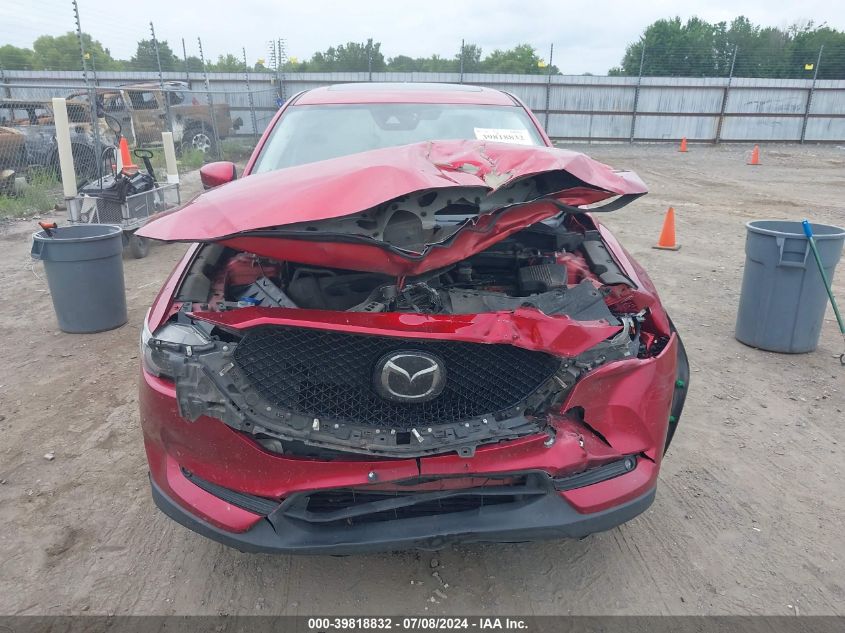 2018 Mazda Cx-5 Grand Touring VIN: JM3KFADM7J0302856 Lot: 39818832