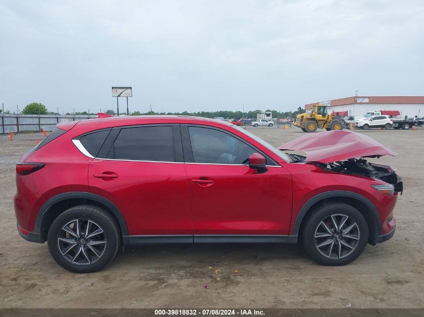 2018 Mazda Cx-5 Grand Touring VIN: JM3KFADM7J0302856 Lot: 39818832