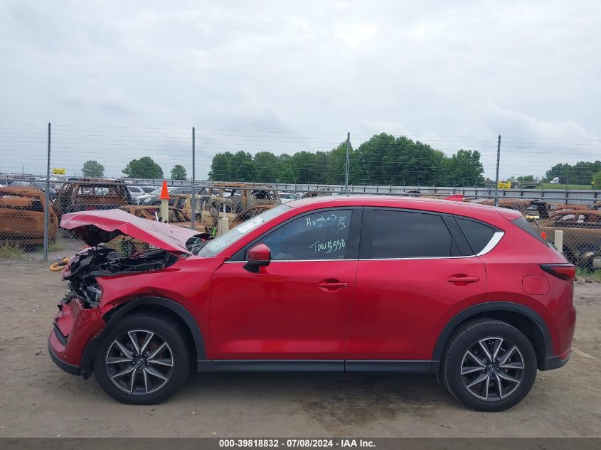 2018 Mazda Cx-5 Grand Touring VIN: JM3KFADM7J0302856 Lot: 39818832
