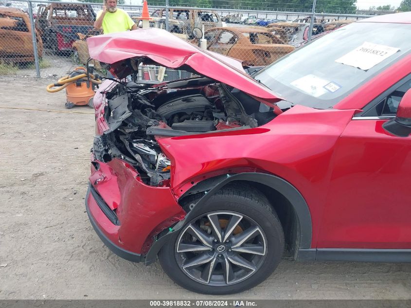 2018 Mazda Cx-5 Grand Touring VIN: JM3KFADM7J0302856 Lot: 39818832