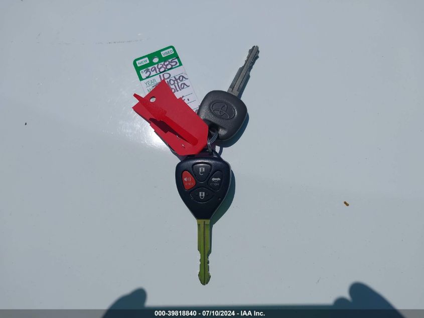 2010 Toyota Corolla Le VIN: 2T1BU4EEXAC413236 Lot: 39818840