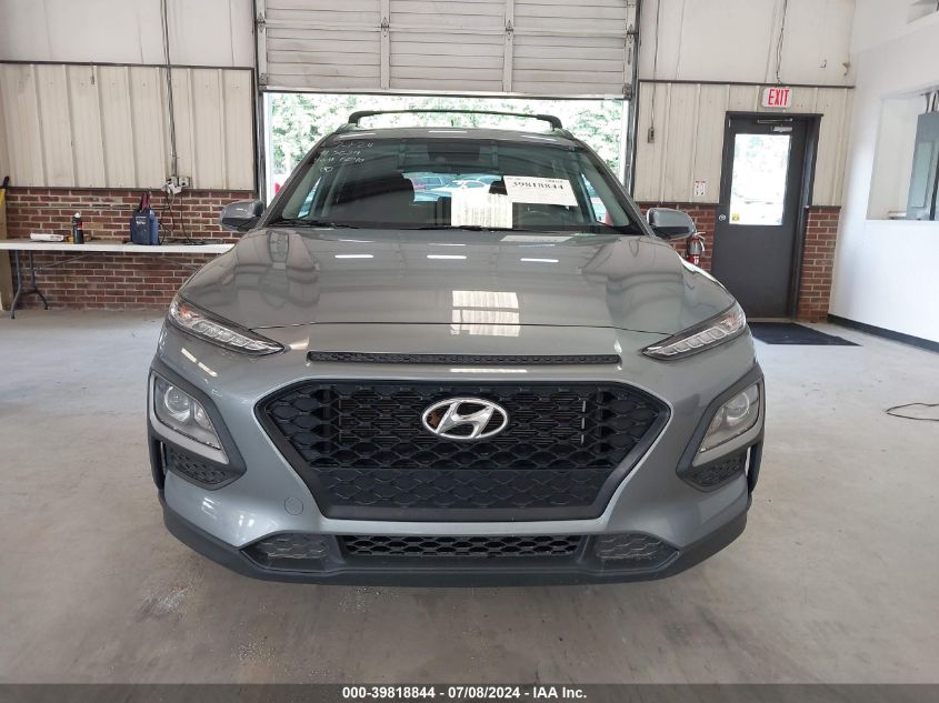 2021 Hyundai Kona Sel VIN: KM8K22AA2MU616640 Lot: 39818844