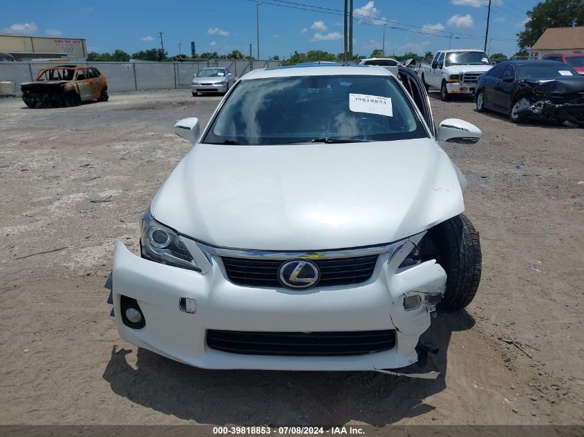 2013 Lexus Ct 200H VIN: JTHKD5BHXD2150994 Lot: 39818853