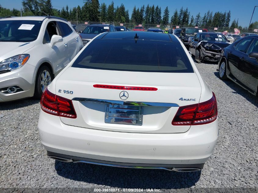 2014 Mercedes-Benz E 350 4Matic VIN: WDDKJ8JB3EF281855 Lot: 39818871