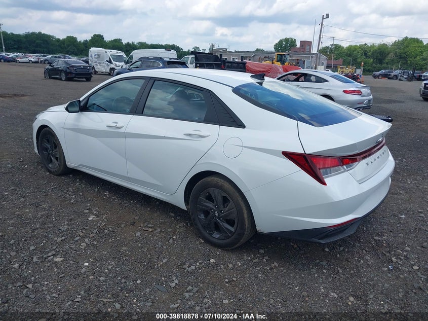 VIN 5NPLS4AG6MH030610 2021 HYUNDAI ELANTRA SEL