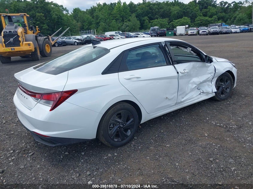 VIN 5NPLS4AG6MH030610 2021 HYUNDAI ELANTRA SEL