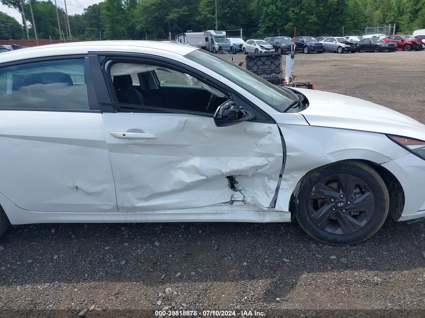 VIN 5NPLS4AG6MH030610 2021 HYUNDAI ELANTRA SEL