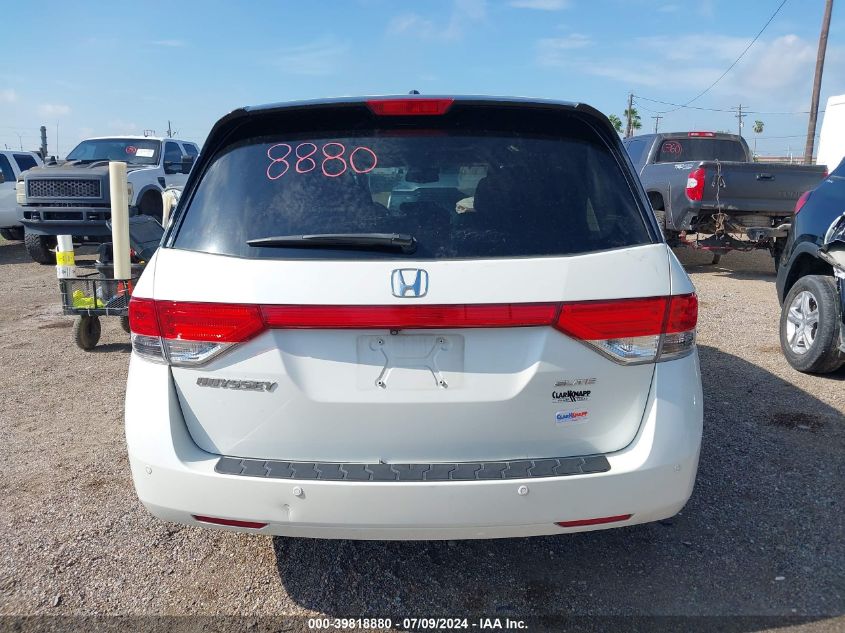 2015 Honda Odyssey Touring/Touring Elite VIN: 5FNRL5H91FB098268 Lot: 39818880