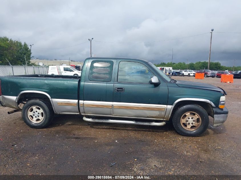 2001 Chevrolet Silverado 1500 Ls VIN: 2GCEC19V111313159 Lot: 39818884