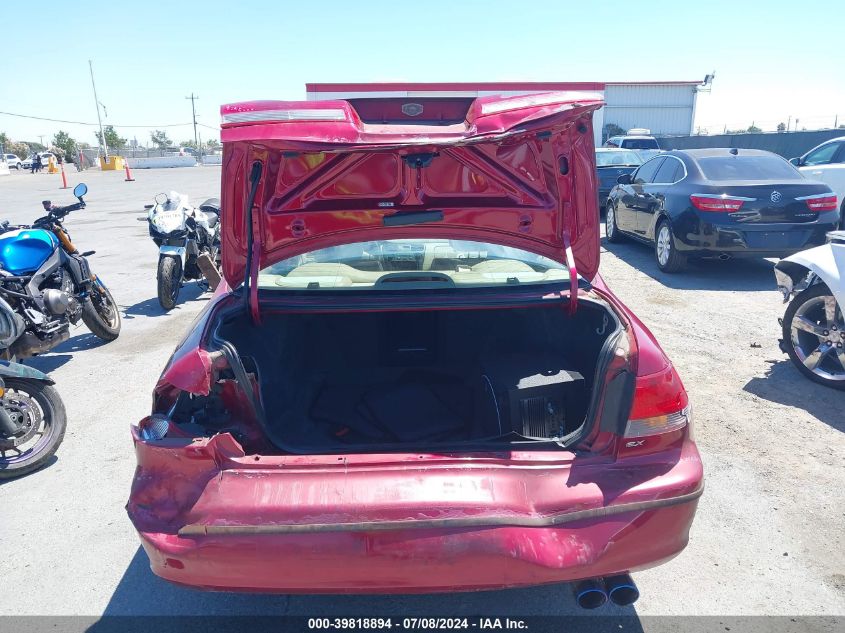 2001 Honda Accord Ex VIN: JHMCG66011C026964 Lot: 39818894