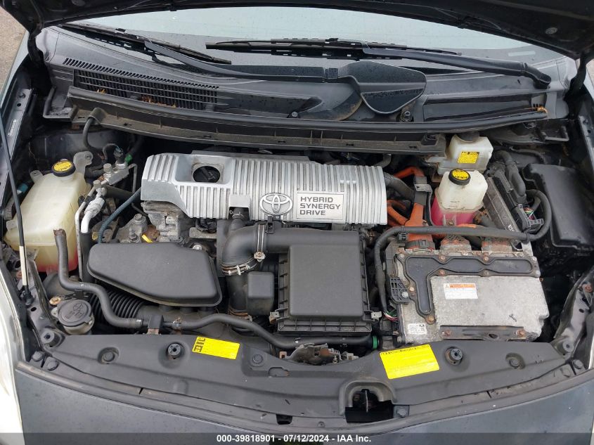 2011 Toyota Prius VIN: JTDKN3DU4B0284681 Lot: 39818901