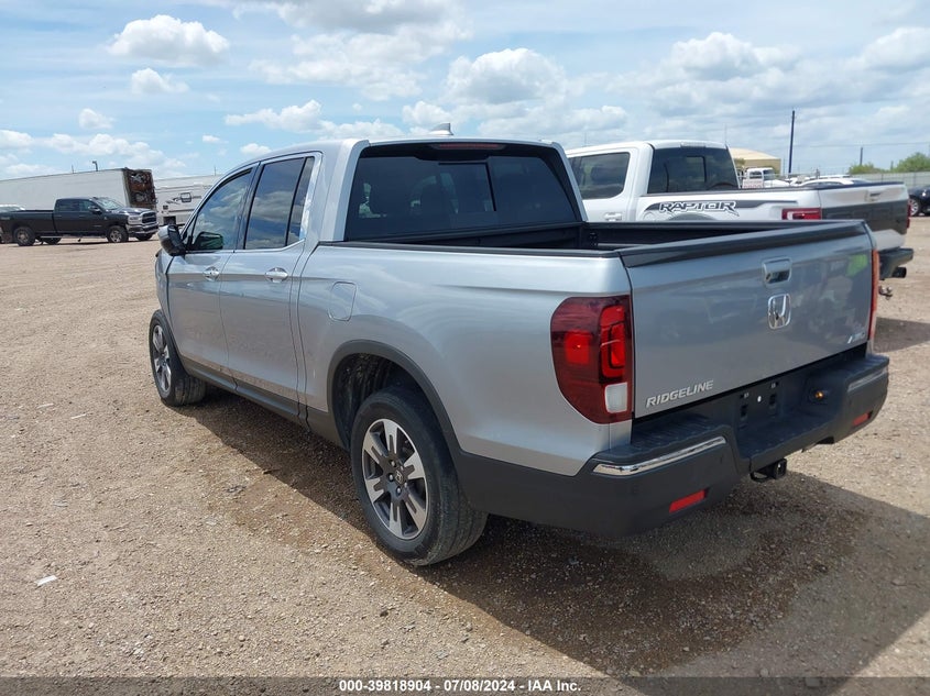2019 HONDA RIDGELINE RTL-E - 5FPYK3F74KB037146
