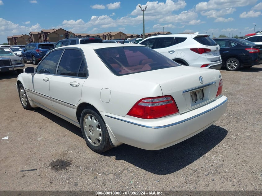 2003 Acura Rl VIN: JH4KA96503C001602 Lot: 39818905