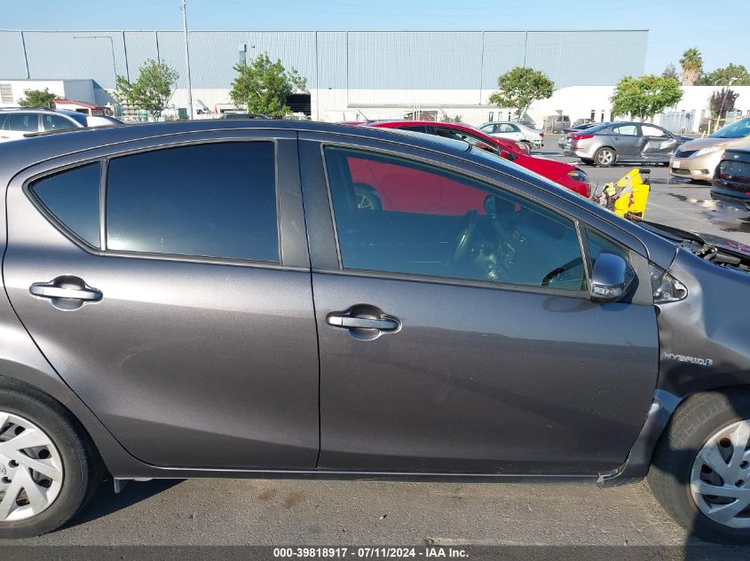 2015 Toyota Prius C Two VIN: JTDKDTB34F1581026 Lot: 39818917