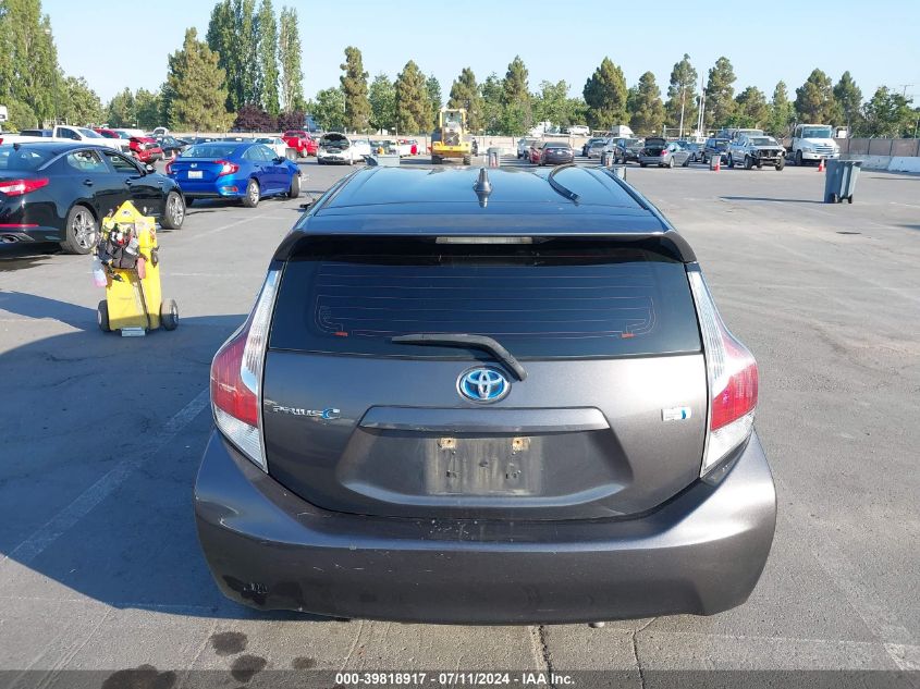 2015 Toyota Prius C Two VIN: JTDKDTB34F1581026 Lot: 39818917