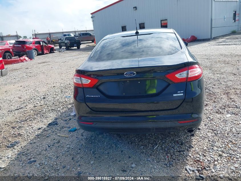 2015 Ford Fusion Se VIN: 1FA6P0HD3F5130353 Lot: 39818927