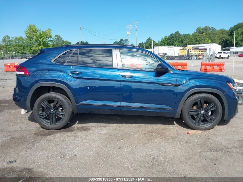 2023 Volkswagen Atlas Cross Sport 2.0T Sel R-Line Black VIN: 1V2SC2CA1PC201025 Lot: 39818933