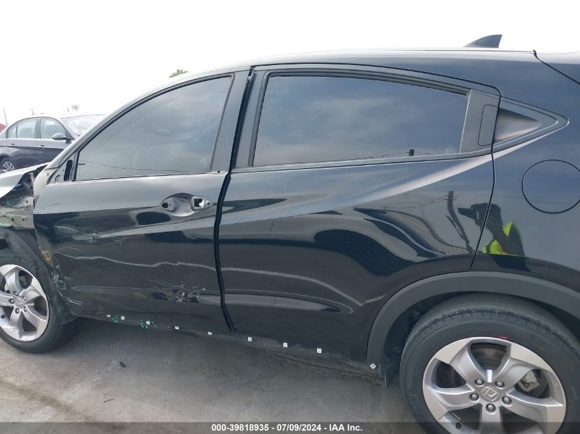 2019 Honda Hr-V Lx VIN: 3CZRU5H35KG715582 Lot: 39818935