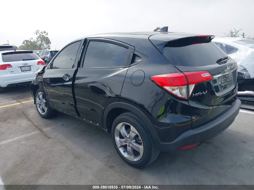 2019 Honda Hr-V Lx VIN: 3CZRU5H35KG715582 Lot: 39818935