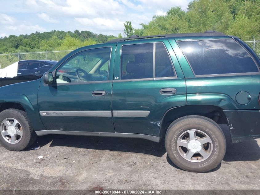 2004 Chevrolet Trailblazer Ls VIN: 1GNDS13SX42416590 Lot: 39818944