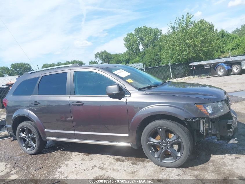 2018 Dodge Journey Crossroad Awd VIN: 3C4PDDGG7JT504322 Lot: 39818945