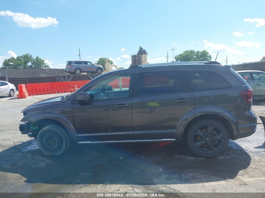 2018 Dodge Journey Crossroad Awd VIN: 3C4PDDGG7JT504322 Lot: 39818945