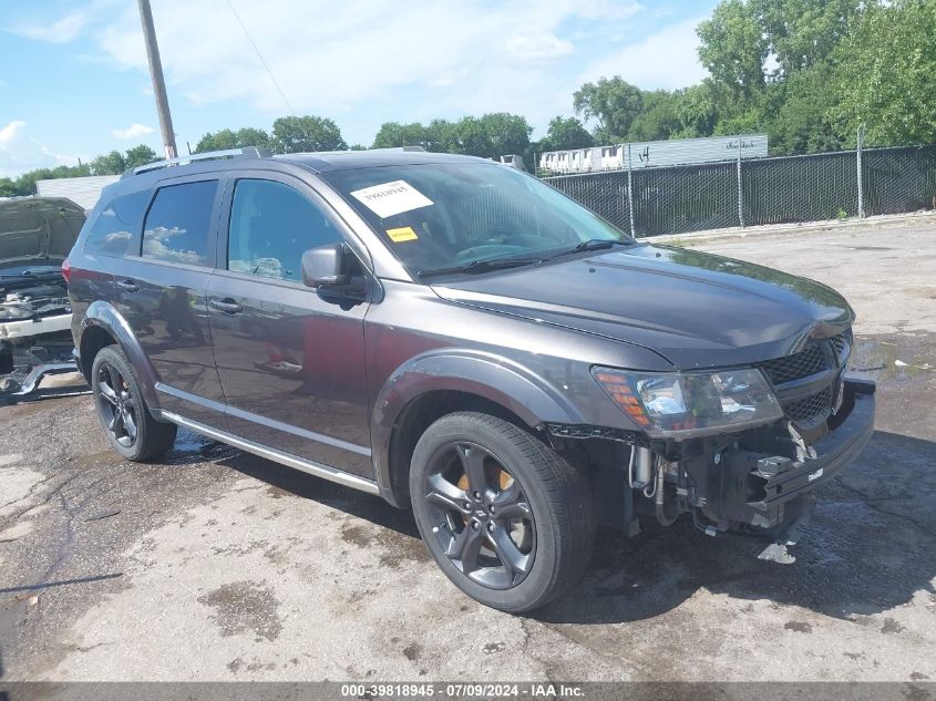 2018 Dodge Journey Crossroad Awd VIN: 3C4PDDGG7JT504322 Lot: 39818945