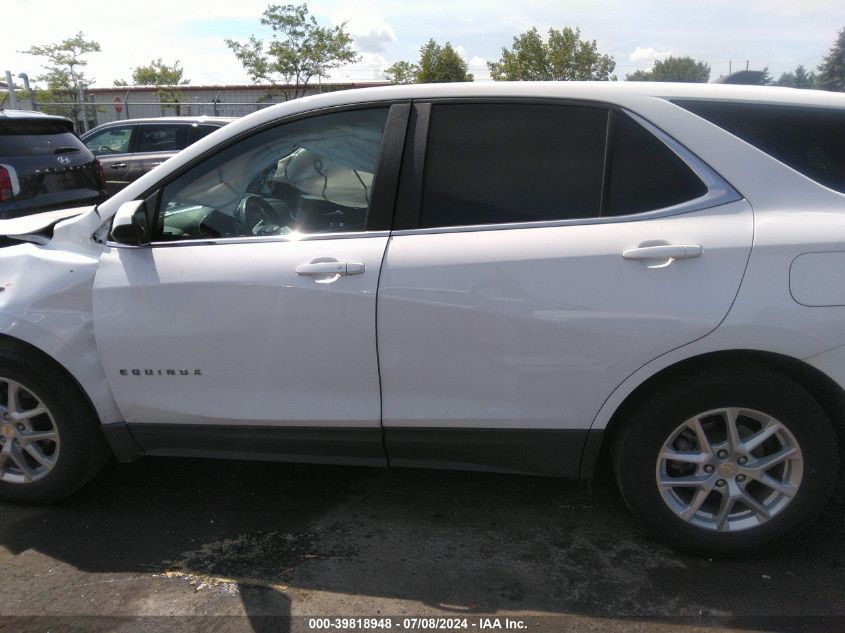 2022 CHEVROLET EQUINOX FWD LT - 3GNAXKEV4NL263061