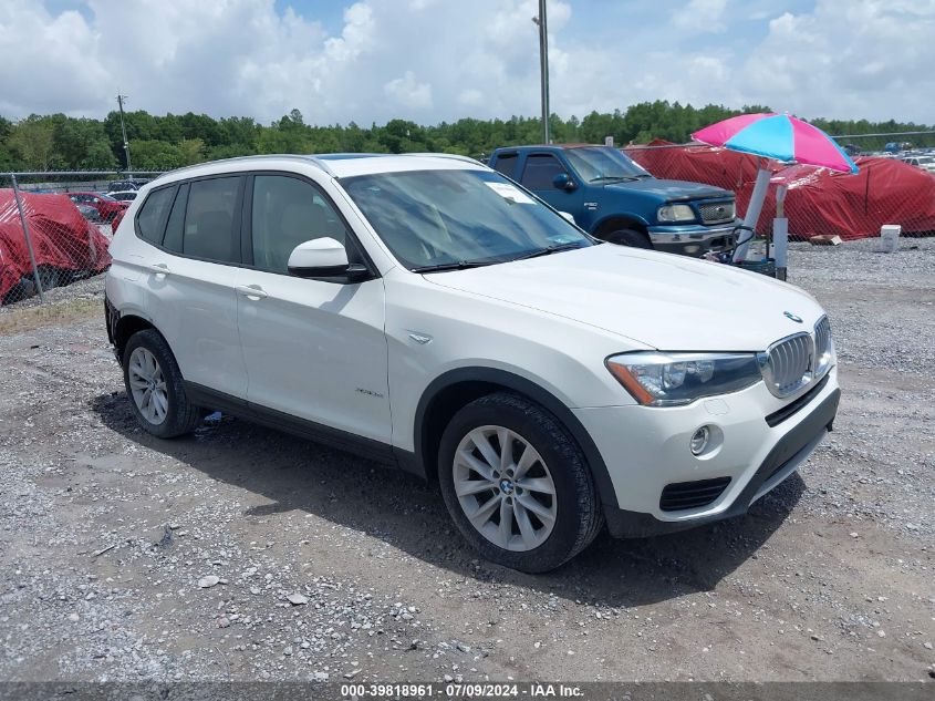 5UXWX9C51G0D79278 2016 BMW X3 - Image 1