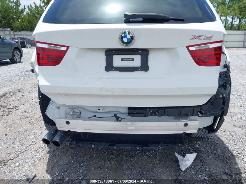 5UXWX9C51G0D79278 2016 BMW X3 xDrive28I