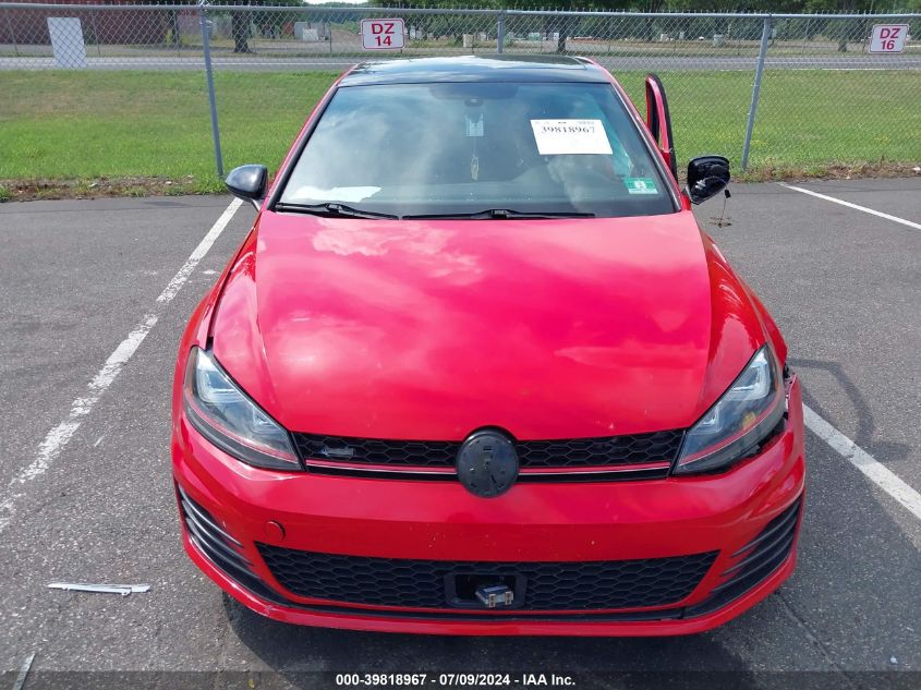 2017 Volkswagen Golf Gti Autobahn 4-Door/S 4-Door/Se 4-Door/Sport 4-Door VIN: 3VW447AU9HM025257 Lot: 39818967