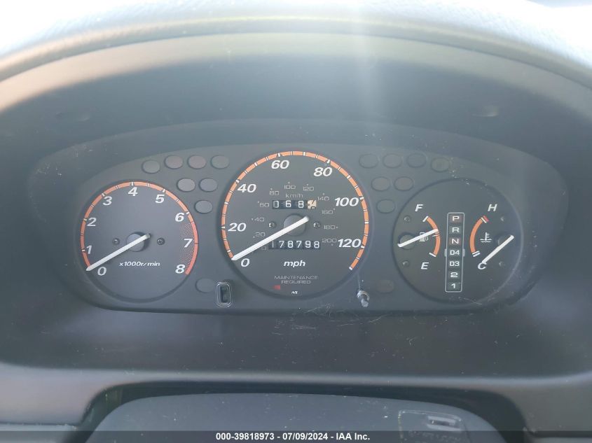 1998 Honda Cr-V Ex VIN: JHLRD1862WC067459 Lot: 39818973