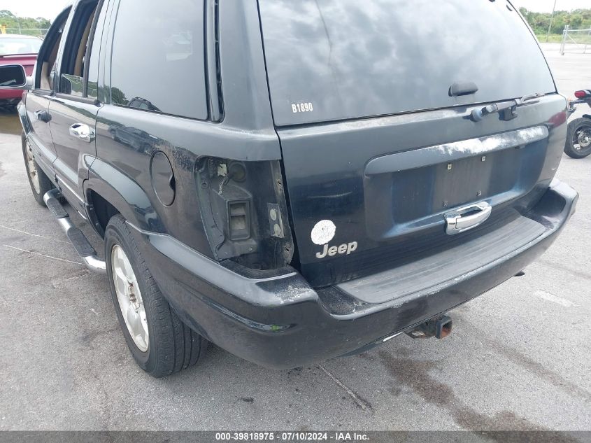 2001 Jeep Grand Cherokee Limited VIN: 1J4GX58S11C586019 Lot: 39818975