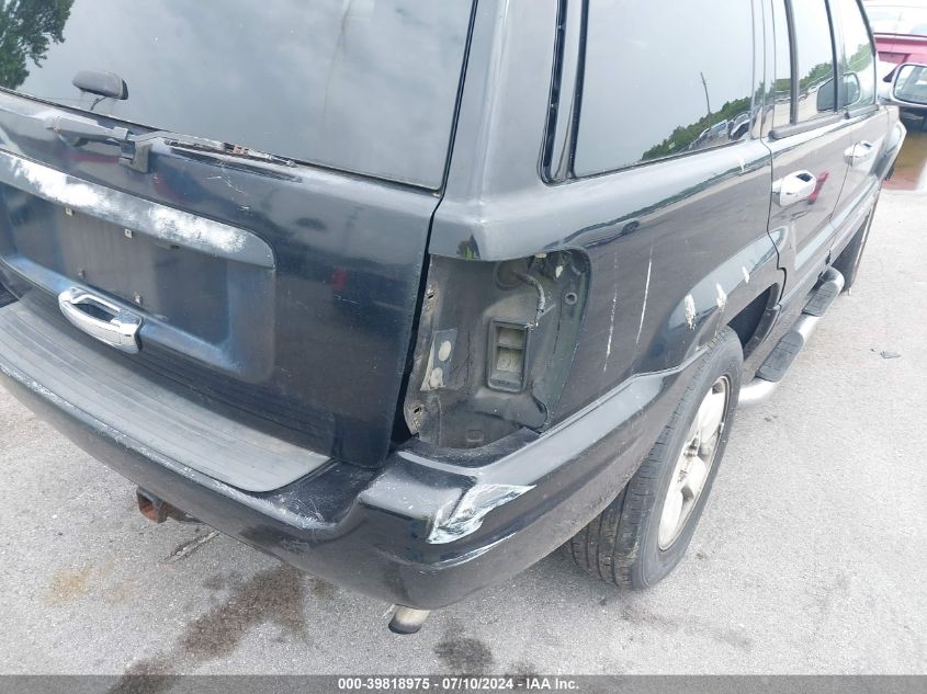 2001 Jeep Grand Cherokee Limited VIN: 1J4GX58S11C586019 Lot: 39818975