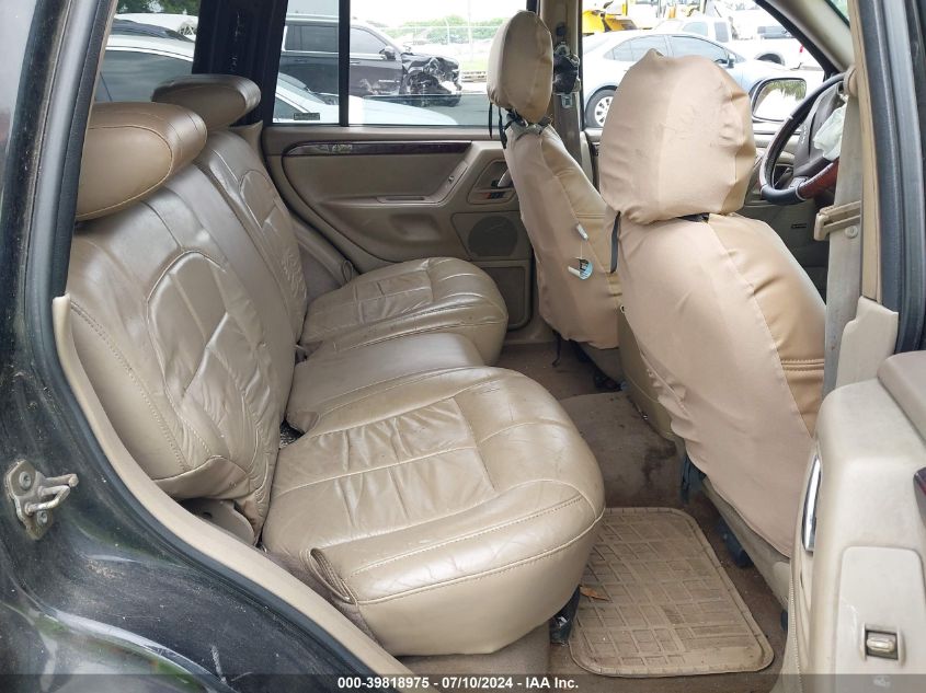 2001 Jeep Grand Cherokee Limited VIN: 1J4GX58S11C586019 Lot: 39818975