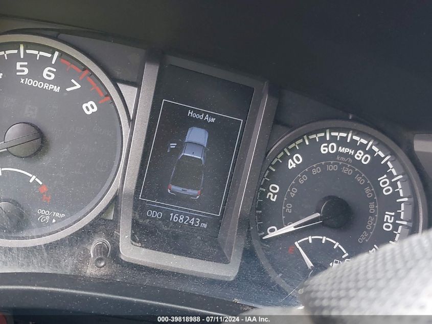 2016 Toyota Tacoma Trd Sport VIN: 5TFSZ5AN4GX021666 Lot: 39818988