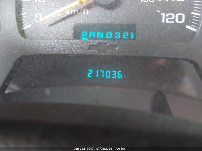 2003 Chevrolet Trailblazer Lt VIN: 1GNDT13S032380694 Lot: 39819017