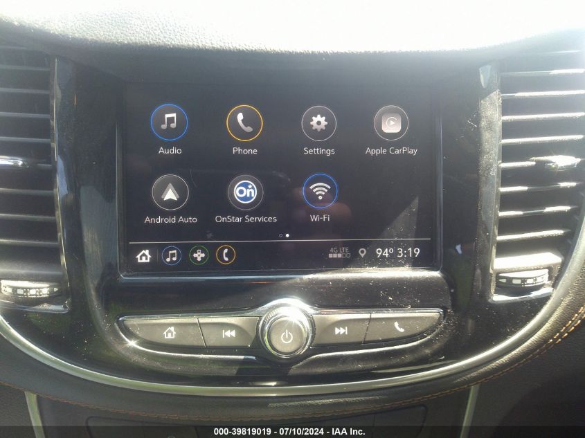 2019 Chevrolet Trax Lt VIN: KL7CJPSB3KB870783 Lot: 39819019