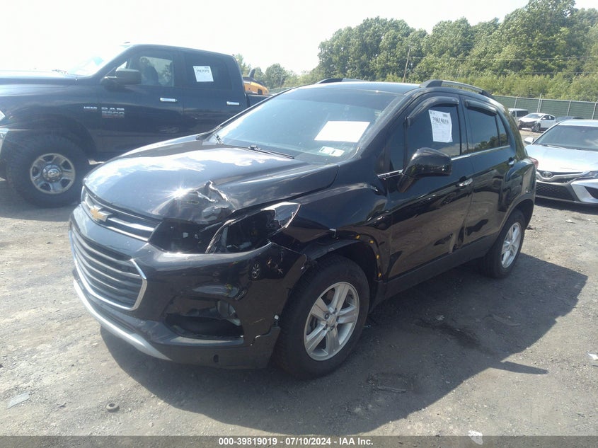 VIN KL7CJPSB3KB870783 2019 CHEVROLET TRAX LT