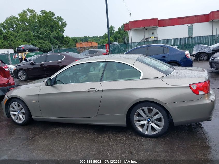 2011 BMW 328I VIN: WBADW3C52BE541269 Lot: 39819026