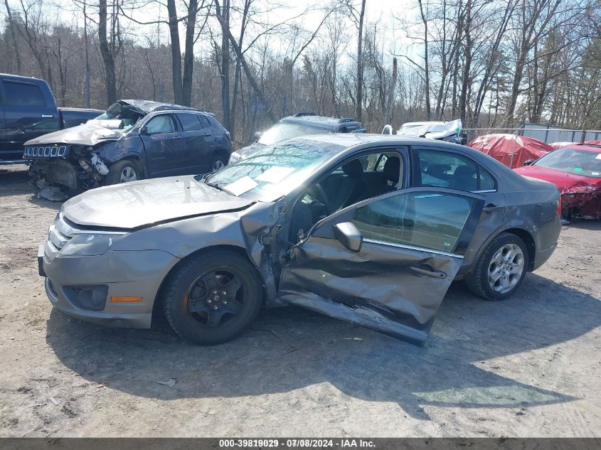 2010 Ford Fusion Se VIN: 3FAHP0HG7AR246129 Lot: 39819029