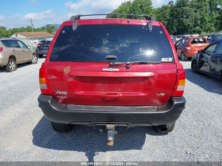 2002 Jeep Grand Cherokee Limited VIN: 1J4GW58N22C141075 Lot: 39819031