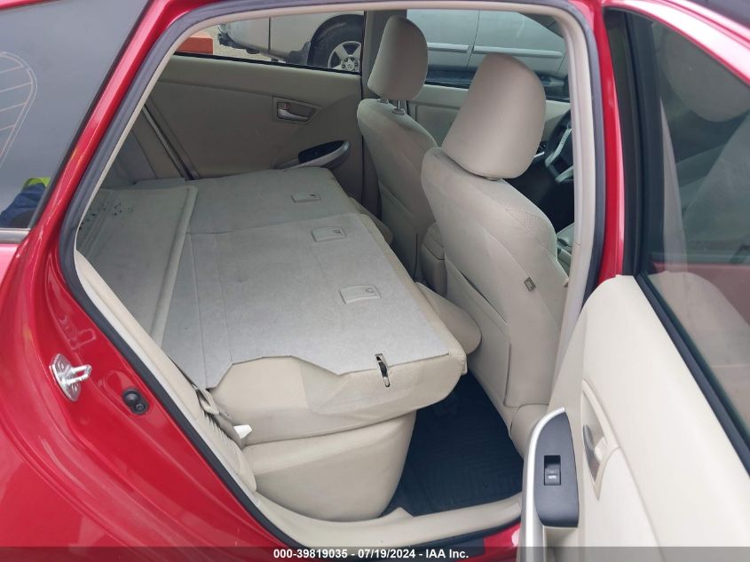 2013 Toyota Prius Three VIN: JTDKN3DU3D0345439 Lot: 39819035