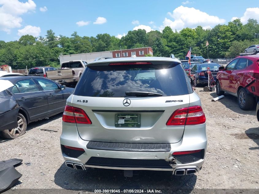 4JGDA7EB0EA406522 2014 Mercedes-Benz Ml 63 Amg 4Matic