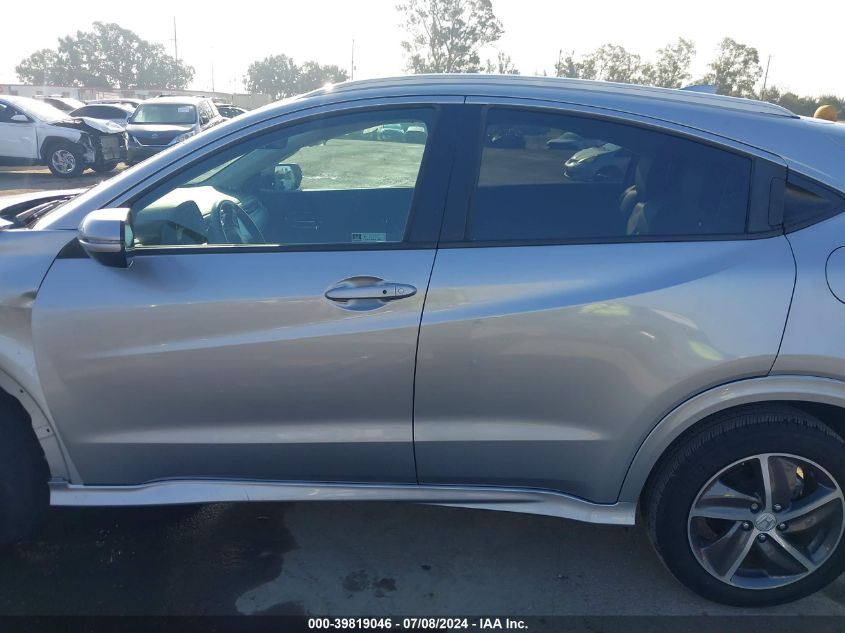 2019 Honda Hr-V Touring VIN: 3CZRU6H9XKM726623 Lot: 39819046